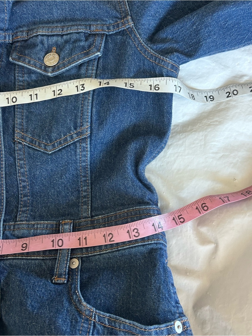 Madewell Denim Midi Shirtdress Size 2 Glissan Wash Heavyweight Cotton Dress NWOT - Picture 14 of 15